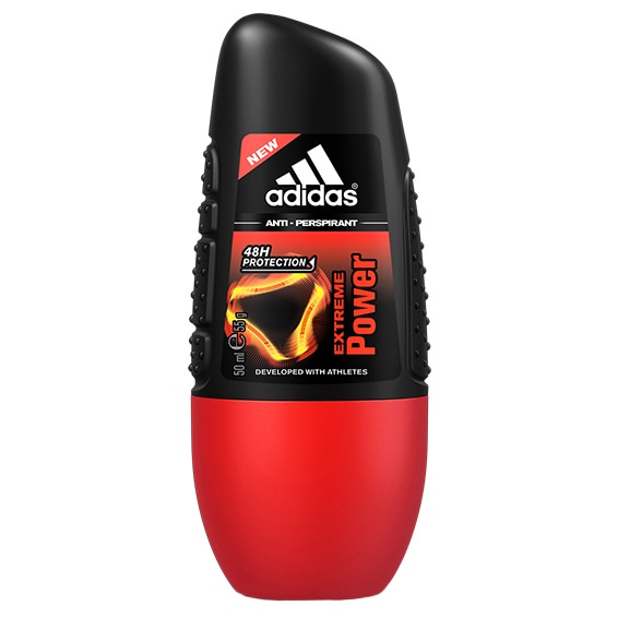Deodorant roll-on antiperspirant adidas Extreme Power 48h, Barbati, 50 ml