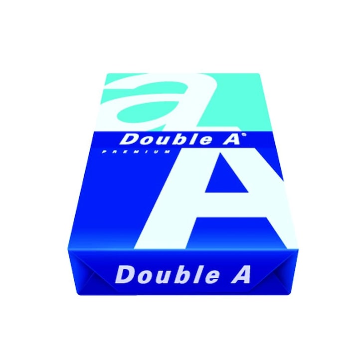 Копирна хартия Double A, А4, 80g, 5 пакета х 500 листа