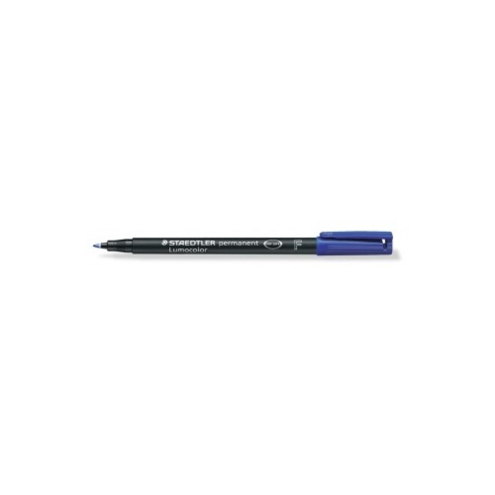 Маркер Staedtler Lumocolor 318 OHP F, СИН, оп. 10