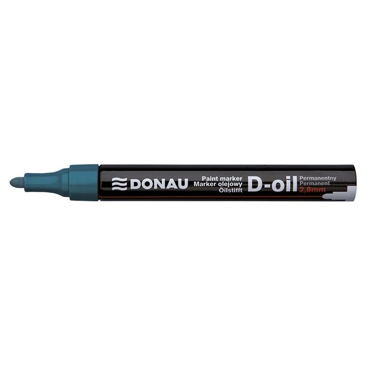 Маркер с лаков ефект Donau 2.8 mm, ЗЕЛЕН, опаковка 5