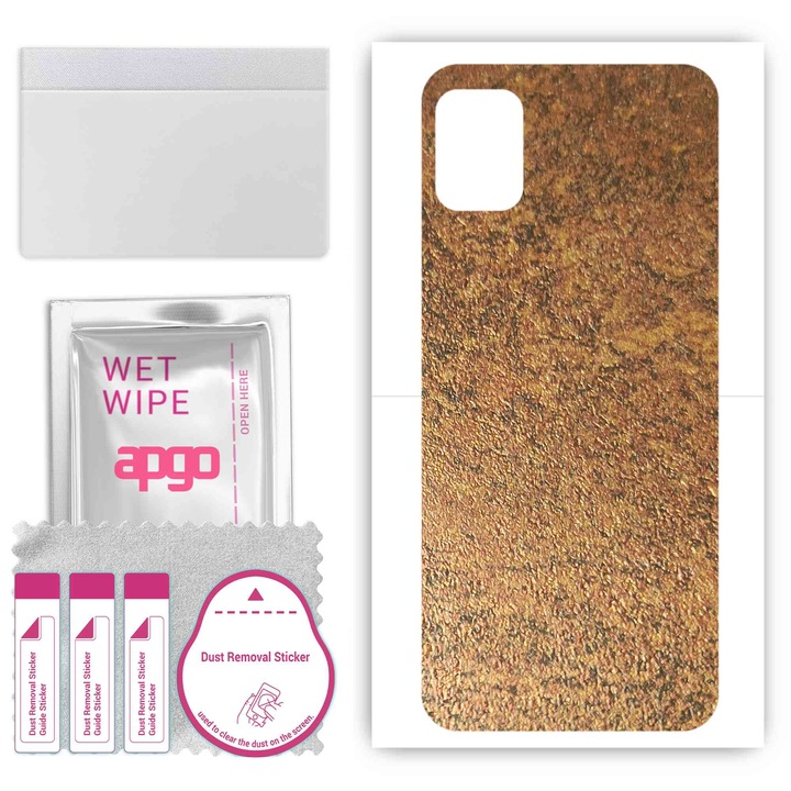 Nokia G310 Съвместим, устойчив на надраскване заден винилов филм Rusty Copper