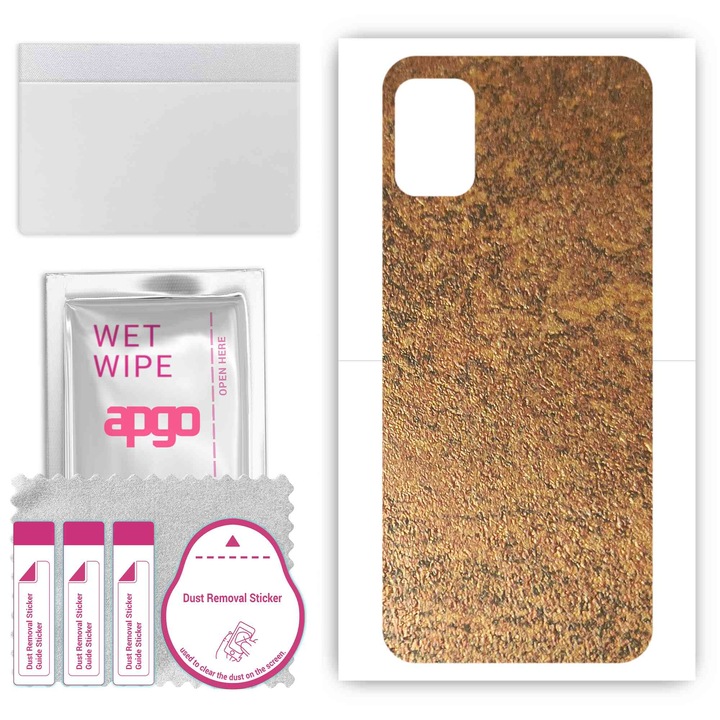 Nokia XR21 съвместим Устойчив на надраскване заден винилов филм Rusty Copper