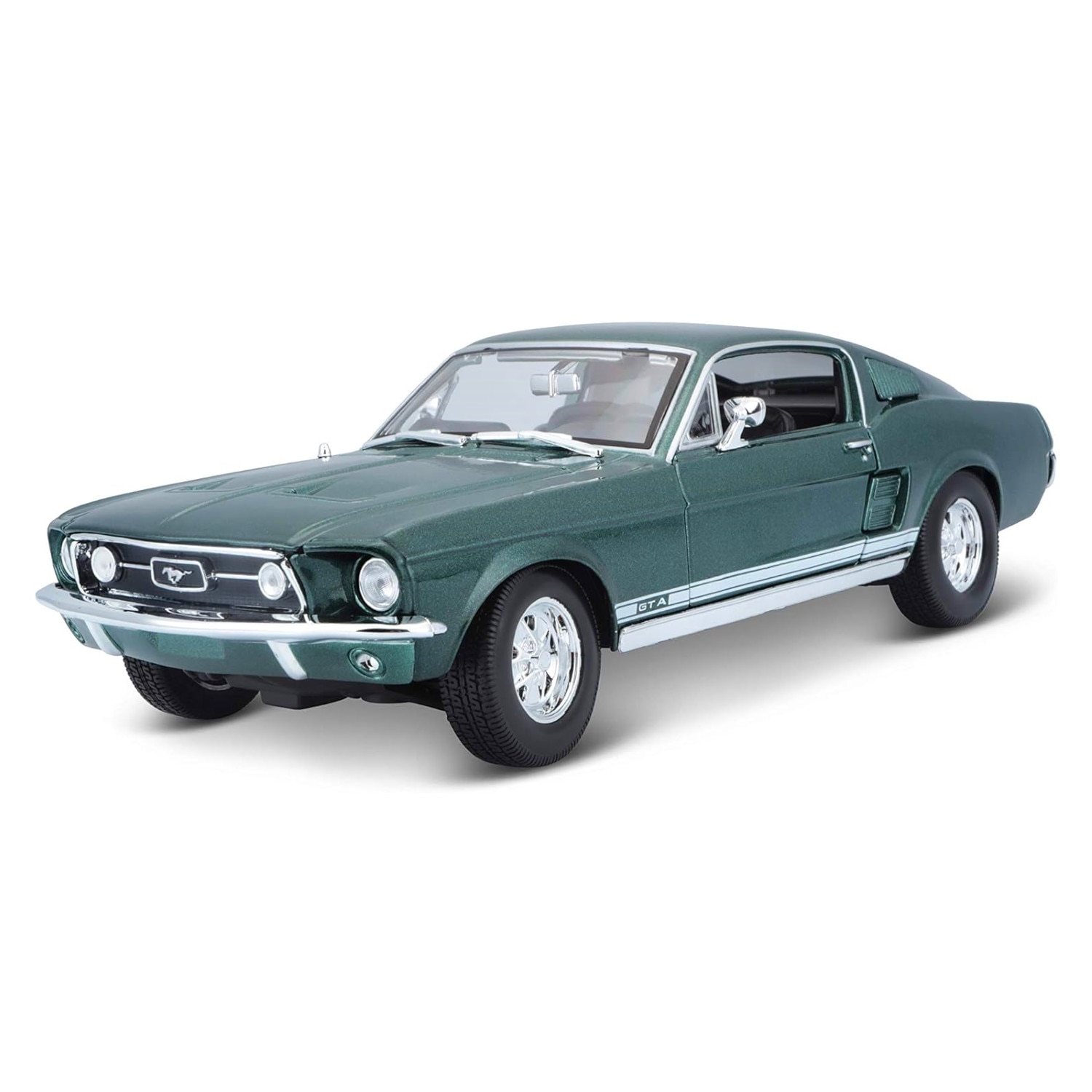 ミニカー 1967 Ford Mustang GTA Fastback 1/18 Automacheta Ford Mustang GTA Fastback 1967, Maisto, Metal, 1/18