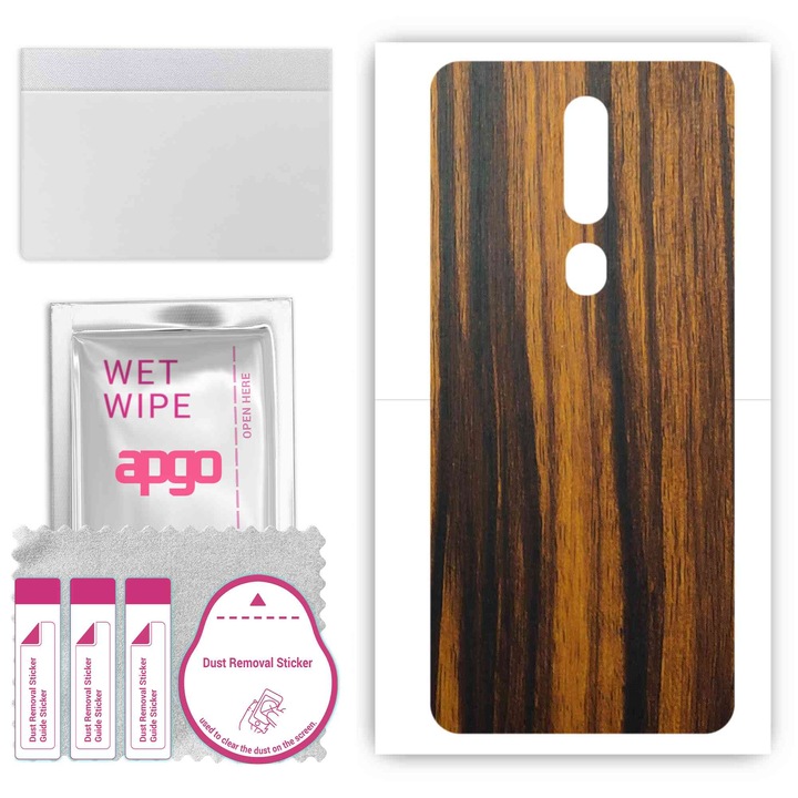 Oppo F11 Pro Съвместим, устойчив на надраскване винилов филм от Tigerwood