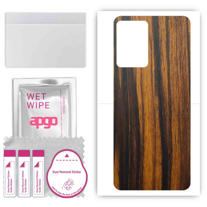 Oppo K10x 5G съвместим, устойчив на надраскване винилов филм от Tigerwood