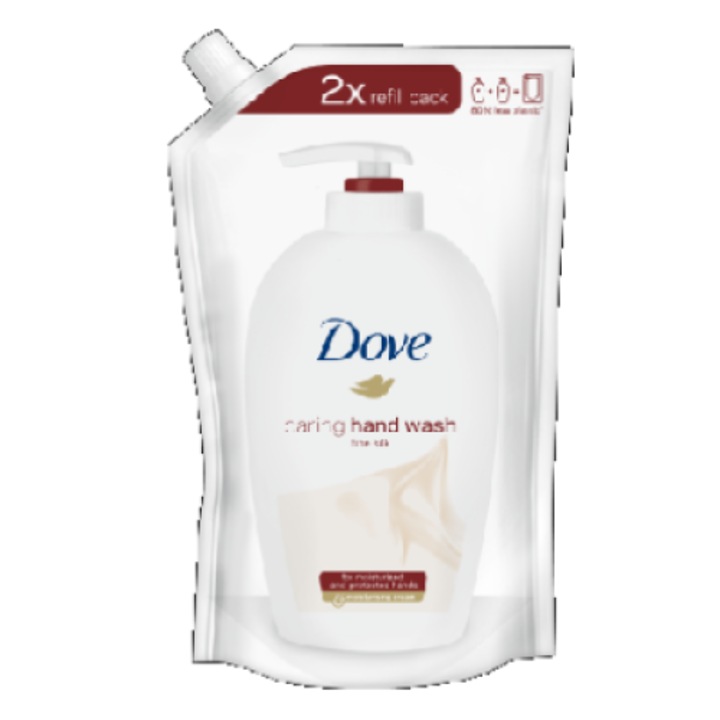 Комплект от 12 опаковки течен сапун Dove, Orchid, 500мл