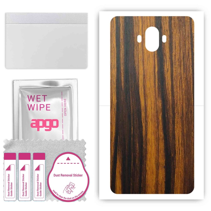 Съвместимо с Oukitel K8000 устойчиво на надраскване винилово фолио от Tigerwood