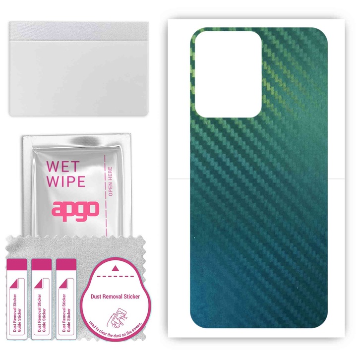 Carbon Chameleon CAKA1 съвместим Vivo Y77E T1 устойчив на надраскване заден винилов филм