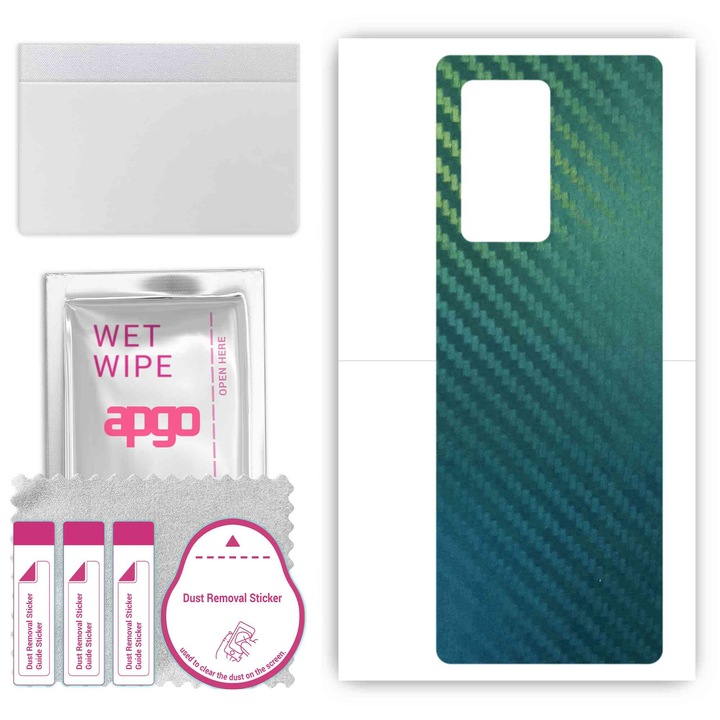 Защитно фолио за телефон, APGO, съвместимо със Samsung W22 5G, зелено