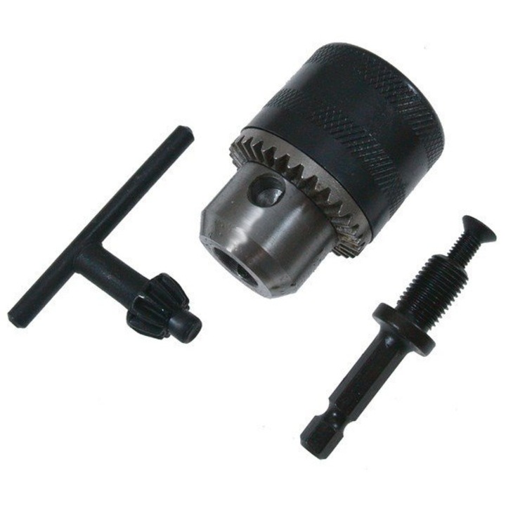 Cap burghiu Beast, metal, negru, 1.5-10 mm