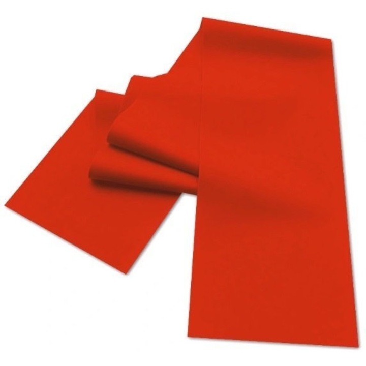 Banda de exercitii, Master, Cauciuc, 120x15x0.6mm, Rosu