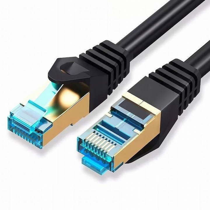 Кабел S/FTP CAT 7, Montis, Меден, Черен, 3м