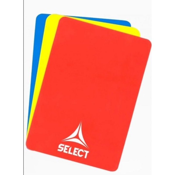Комплект от 3 съдийски картона, Select, Cardboard, Multicolor