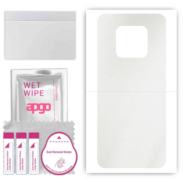 Задно винилово фолио, съвместимо с Tecno Camon 16 Premier, устойчиво на надраскване, прозрачно матово