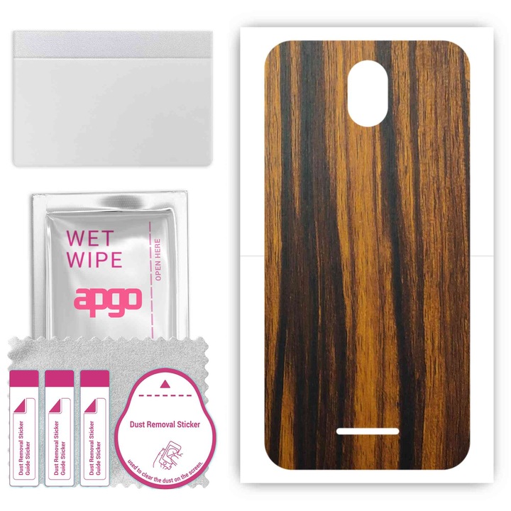 TP-Link Neffos C5 Plus съвместим, устойчив на надраскване винилов филм Tigerwood