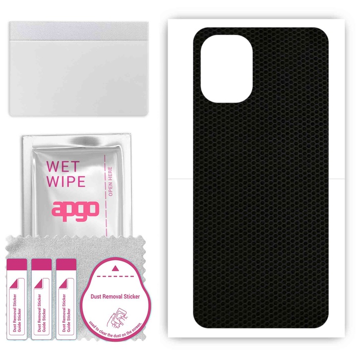 Задно винилово фолио, съвместимо с Umidigi A13S, устойчиво на надраскване, матрица