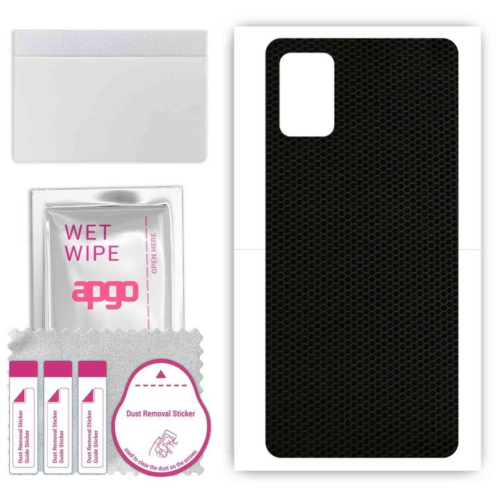 Задно винилово фолио, съвместимо с Umidigi S5 Pro, устойчиво на надраскване, матрица