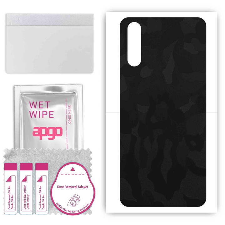 Π‘ΡΠ²ΠΌΠ΅ΡΡΠΈΠΌ Ρ vivo iQOO Neo 855 Racing Anti-Scratch Vinyl Back Film Black Camo