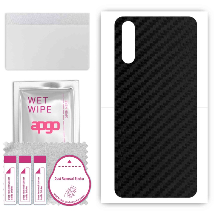 Π‘ΡΠ²ΠΌΠ΅ΡΡΠΈΠΌ Ρ vivo iQOO Neo 855 Racing Anti-scratch Carbon Black Back Vinyl Film