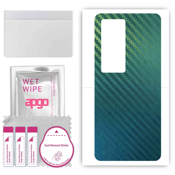 Carbon Chameleon CAKA1 Устойчив на надраскване заден капак Carbon Chameleon, съвместим с Vivo IQOO Neo5