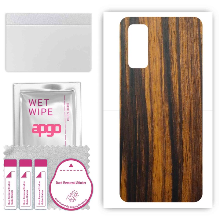Съвместим с Tigerwood Vivo iQOO Neo5 Lite устойчив на надраскване заден винилов филм