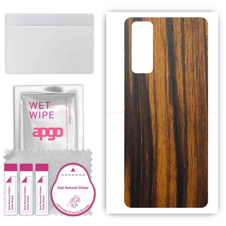 Съвместим с Tigerwood Vivo Y76s устойчив на надраскване заден винилов филм