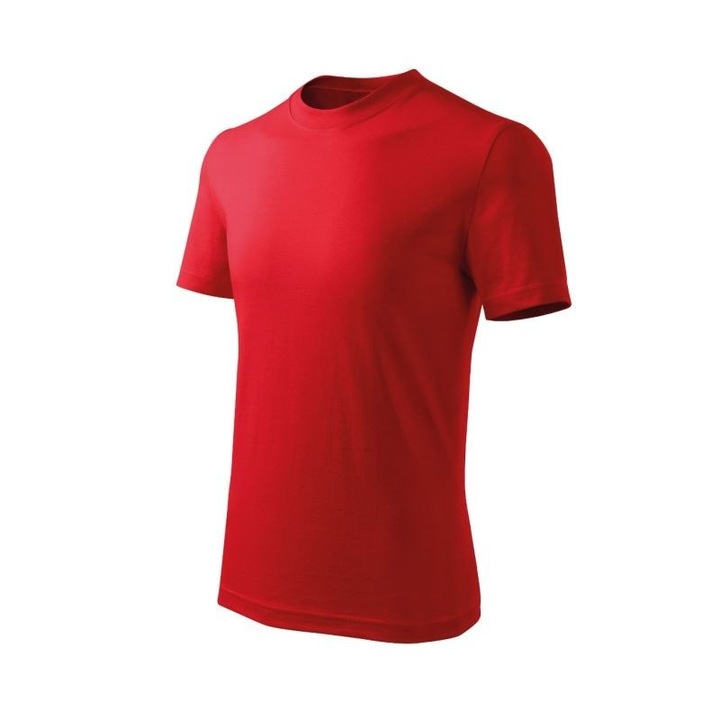 Детска тениска Basic, Malfini, Памук, Червена, 122 СМ