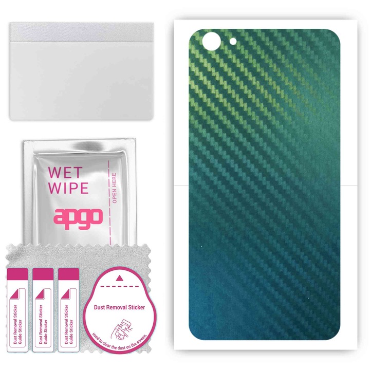 Устойчив на надраскване заден капак Carbon Chameleon CAKA1 Съвместим с vivo X9