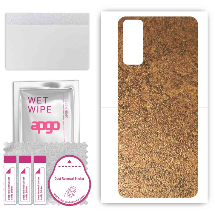 Фолио, съвместимо с vivo Y30, устойчиво на надраскване, ръждива мед