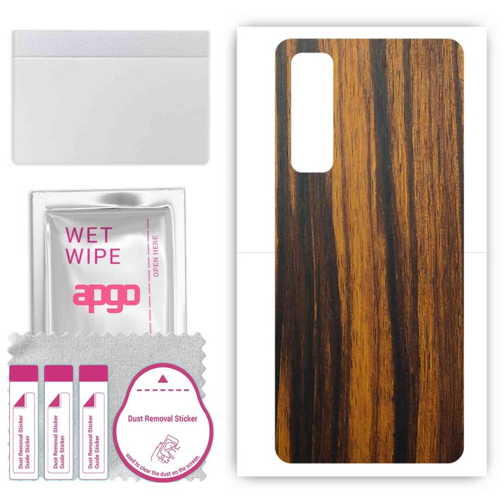 Съвместим с Tigerwood Vivo Y73s устойчив на надраскване заден винилов филм