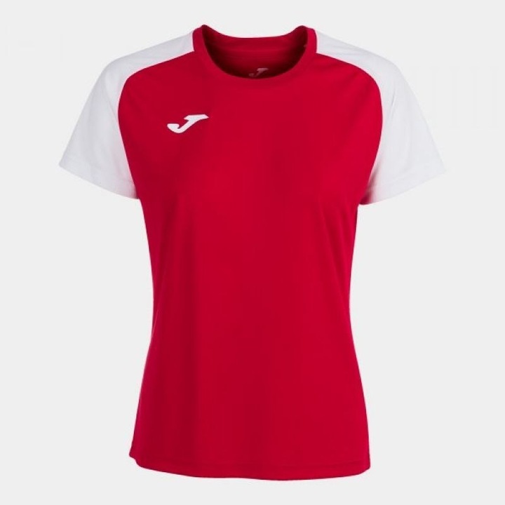 Tricou fotbal feminin, Joma, Poliester, Rosu/Alb, Rosu, S