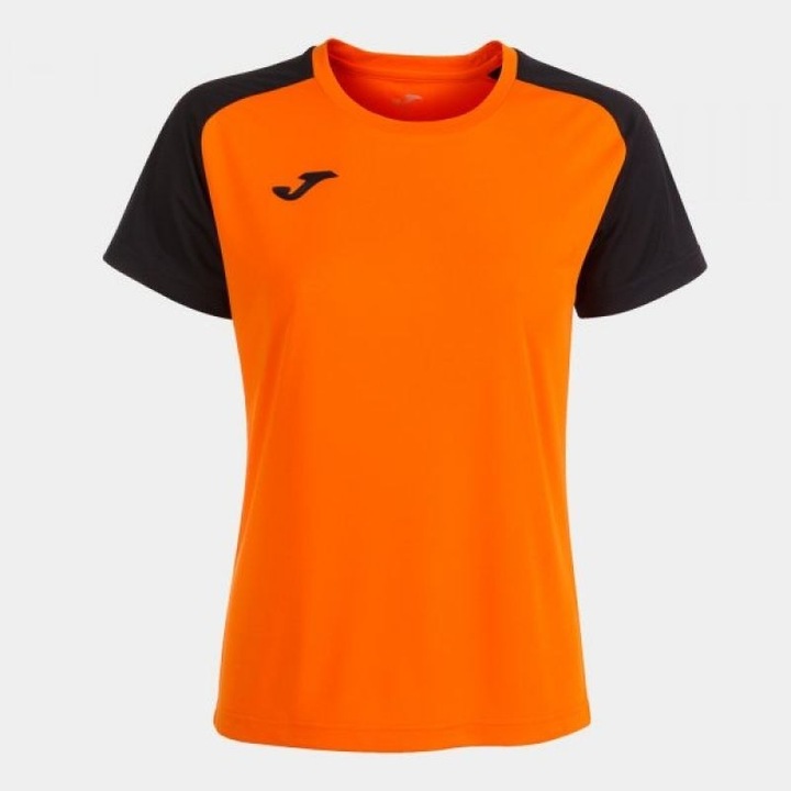 Tricou fotbal Joma, Poliester, Negru/Portocaliu, Negru/Portocaliu, S