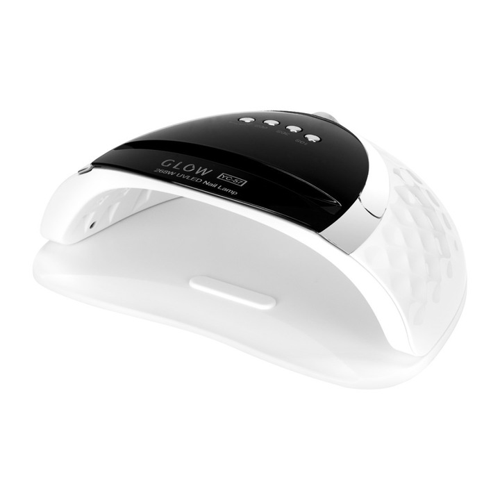 UV лампа за маникюр, Glow, LED, 268 W, Бяла