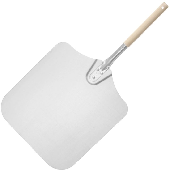 Paleta pizza, Hendi, 355 x 710 mm, Aluminiu, Argintiu