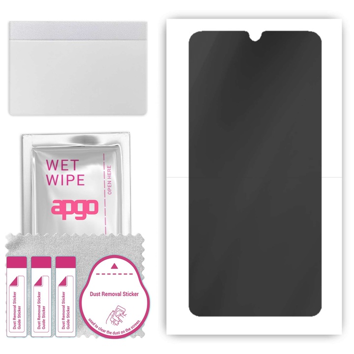 Protector de ecran pentru Vivo Y12i, Anti Spy, film hidrogel, cu strat de pozitionare cu instalare usoara