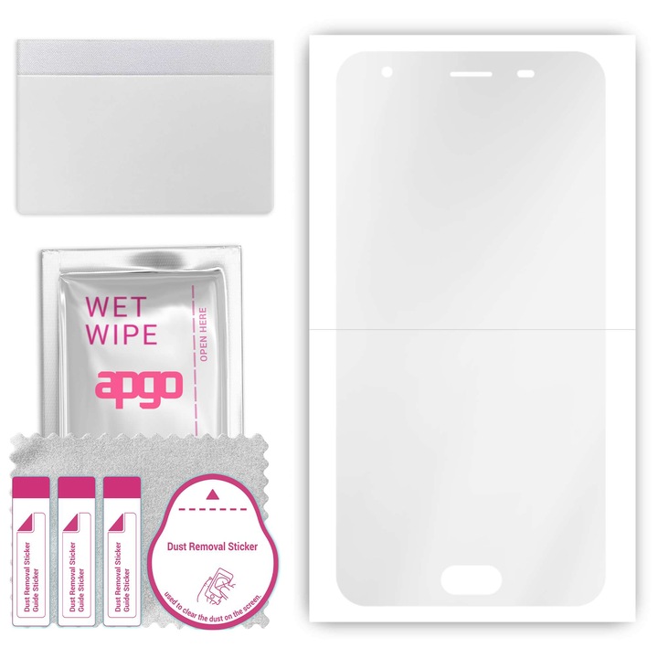 Screen Protector pentru Oukitel K4000 Plus, film hidrogel, cu strat de pozitionare instalare usoara a stratului de pozitionare