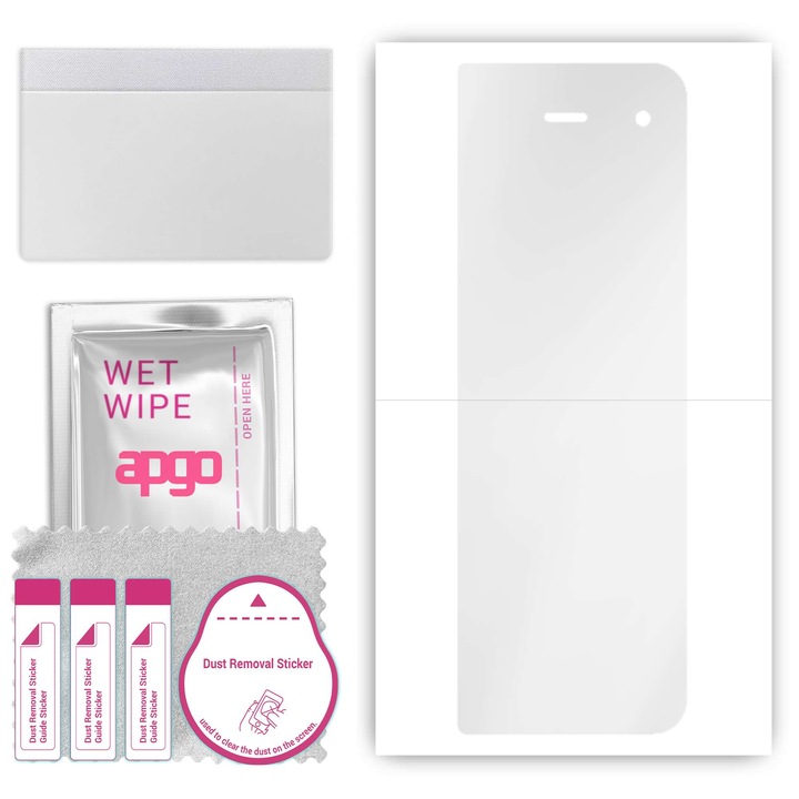 Screen Protector pentru Samsung Galaxy Fold, film hidrogel, cu strat de pozitionare instalate usoara a stratului de pozitionare