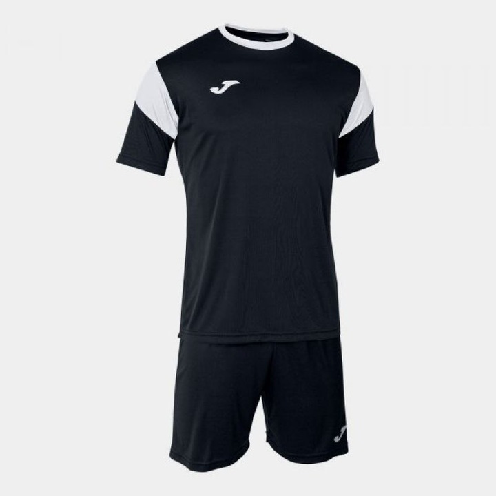 Футболен екип Joma от 2 части, синтетичен, черен, Черен