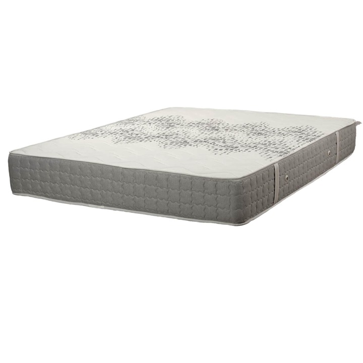 Saltea anatomica, KS Kouppas, 150 x 200 x 30cm, Spuma, Alb/Gri