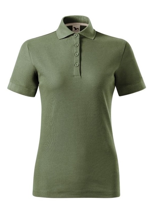 Férfi póló, Malfini, Organikus pamut, Zöld, 2XL