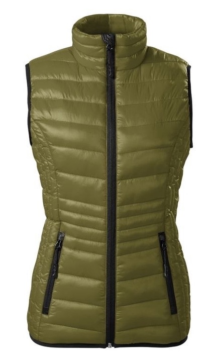 Vesta dama, Malfini, Poliester, Verde, XL