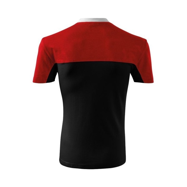 Férfi sportpóló, Joma, Pamut, Piros\Fekete, 4XL