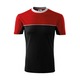 Férfi sportpóló, Joma, Pamut, Piros\Fekete, 4XL