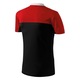 Férfi sportpóló, Joma, Pamut, Piros\Fekete, 4XL