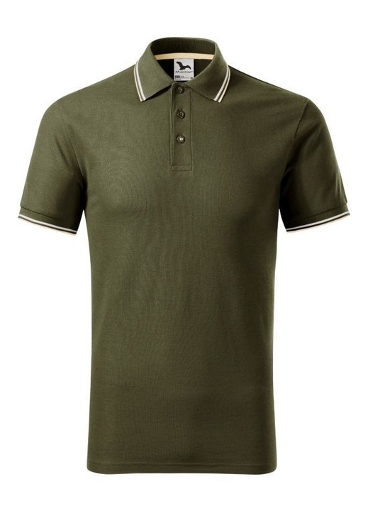 Férfi póló, Eagles, pamut/poliészter, sötétzöld, S