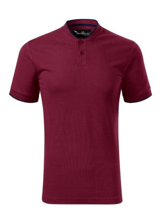 Férfi póló, Malfini, Pamut, Visiniu, S