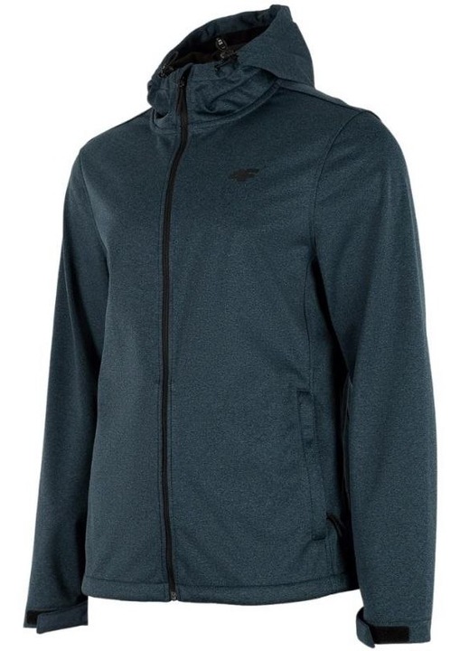 Спортно мъжко яке, 4F, полиестер, тъмносиньо, XL