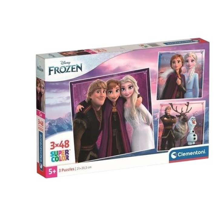 Clementoni 3 x 48 db-os puzzle - Jégvarázs (25306)