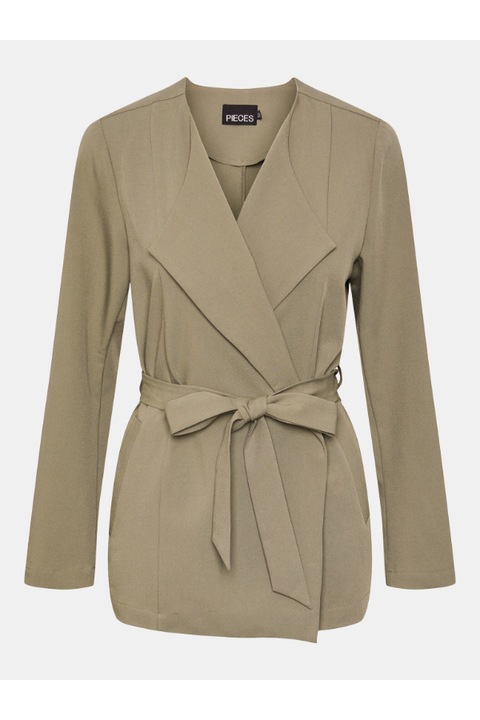 Női kabát, darabok, 303434854, poliészter, Zöld