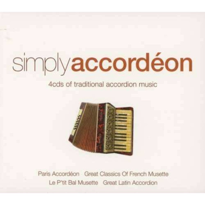 Artisti Diversi - Simply Accordeon (4CD)